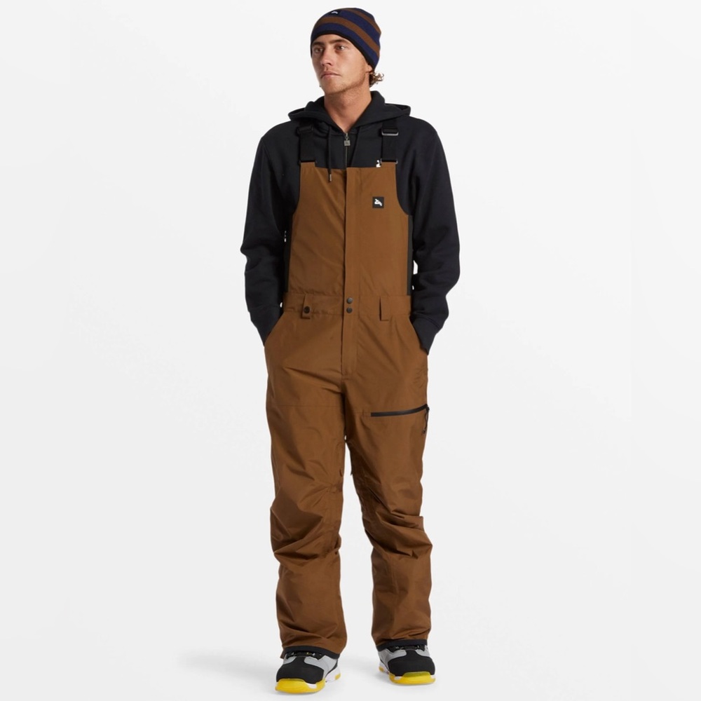 Quicksilver GORE-TEX Saturdays New York City Brown Men's Bibs